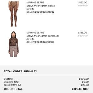 Marine serre two piece legging set